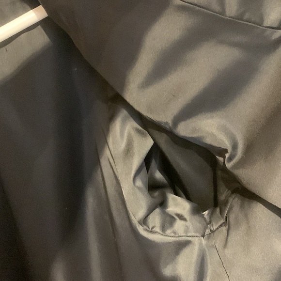 Womens Male Black Ranch Mink “swing” coat. Sz 16. - Picture 3 of 9